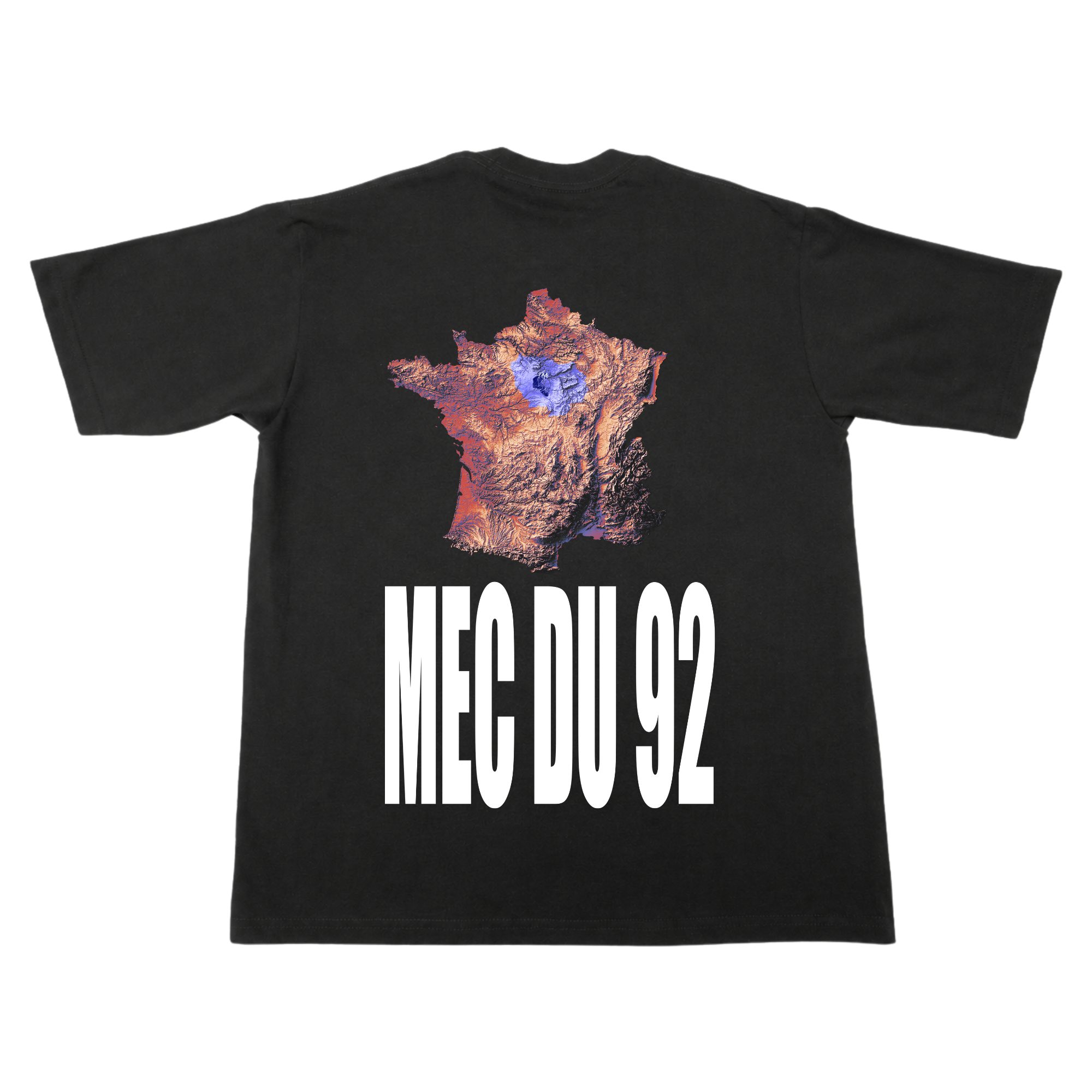 T-shirt - MEC DU 92 noir