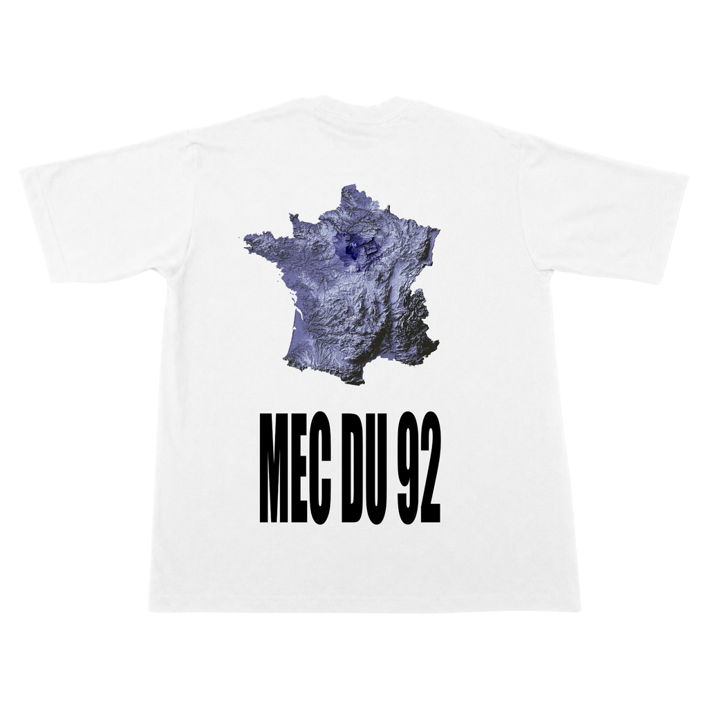 T-shirt - MEC DU 92 blanc